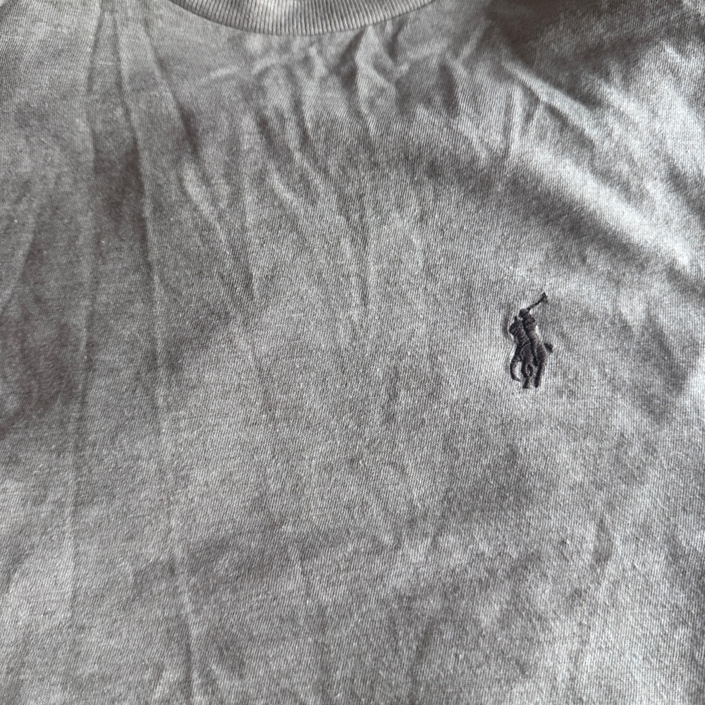 Polo by Ralph Lauren Light Gray Short Sleeve Tee